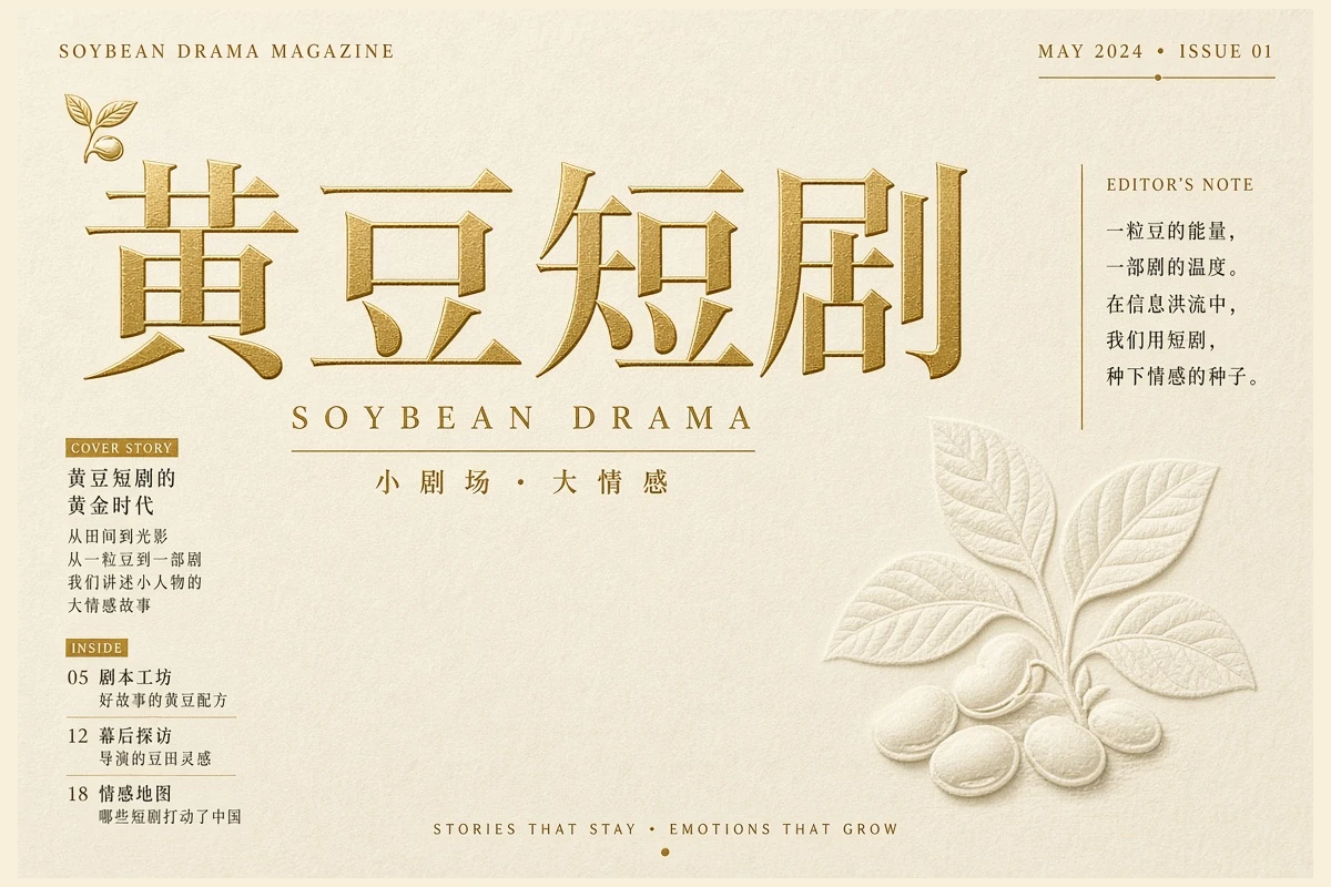 关于黄豆短剧